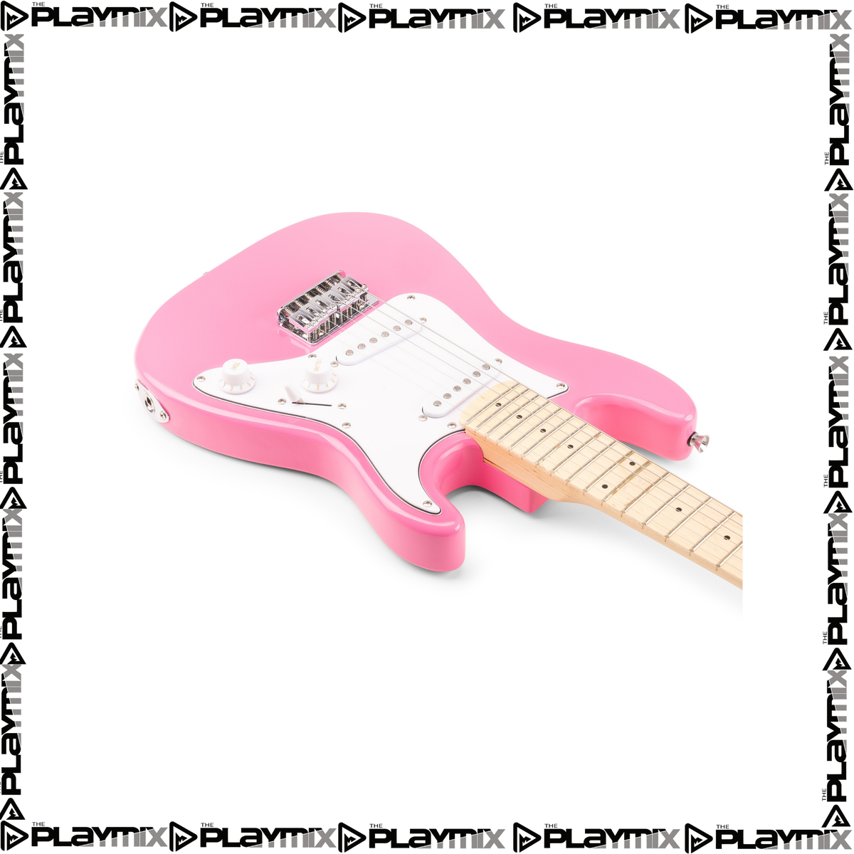 MAX GigKit Kids Electric Guitar Kit 1/4 Pink – with 10W Amp, Gig Bag & Accessories