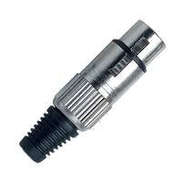 Proel XLR3FVPRO Female XLR Connector – 3-Pin Professional Audio Plug