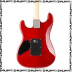 MAX GigKit Electric Guitar Kit Quilted Dark Red – with 40W Amp, Gig Bag & Accessories