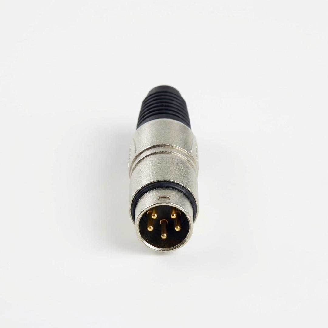 PROEL XLR5MVPRO 5-Pin Male XLR Connector – Professional DMX & Audio Plug