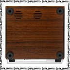 Fenton RP112D Record Player – Bluetooth In/Out, Dark Wood