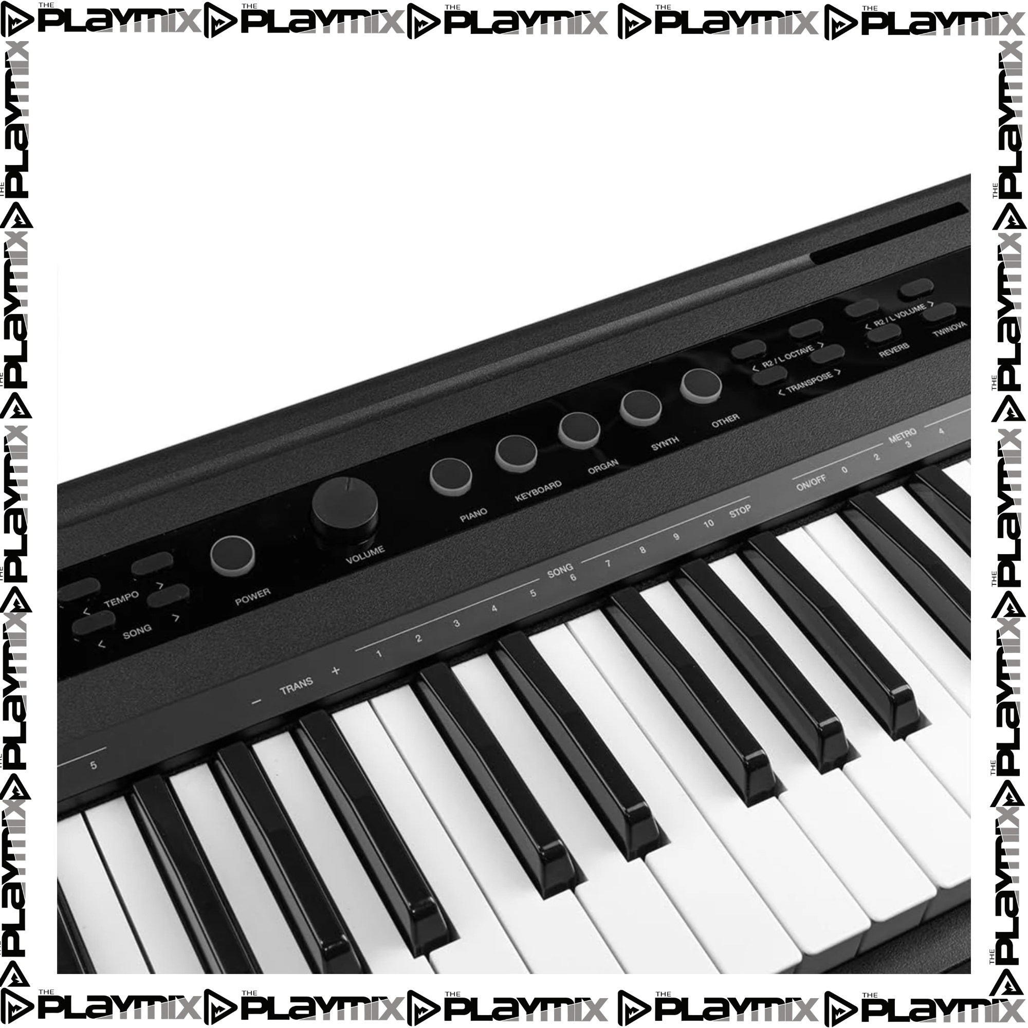 MAX Rhapsody DP88 88-Key Touch-Sensitive Digital Piano with USB/MIDI