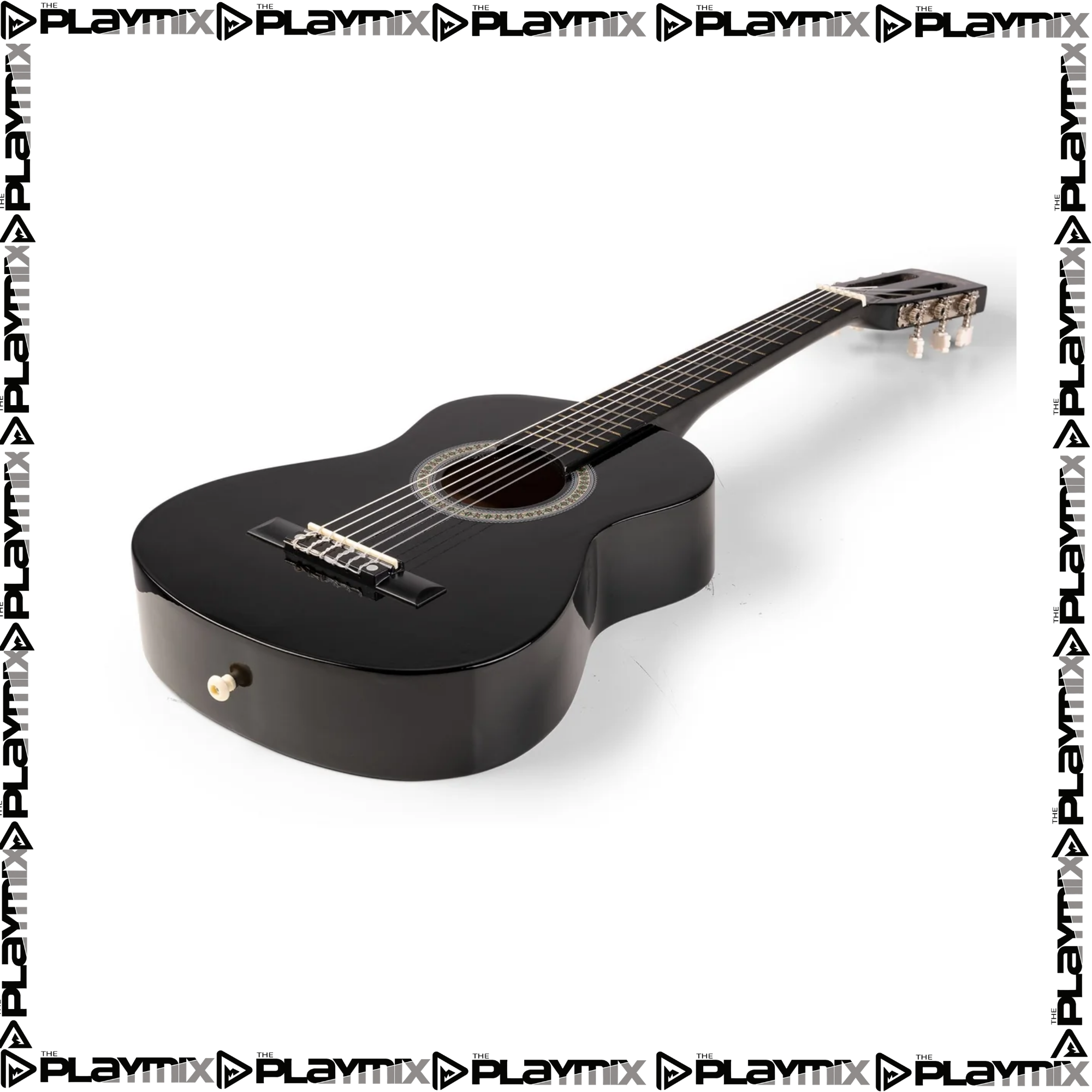 SoloArt Junior Guitar Pack 1/4 Classic Pack Black