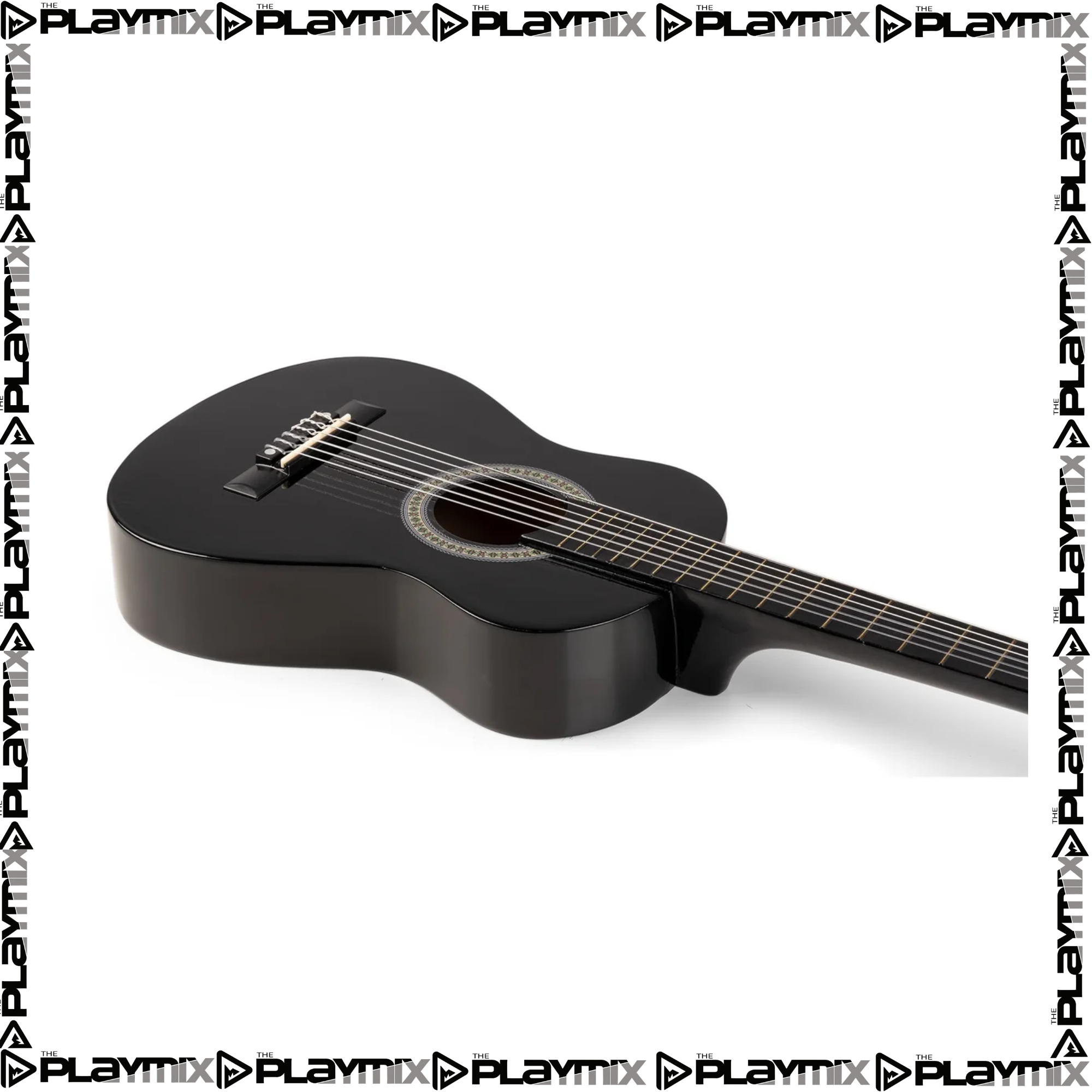 SoloArt Junior Guitar Pack 1/4 Classic Pack Black