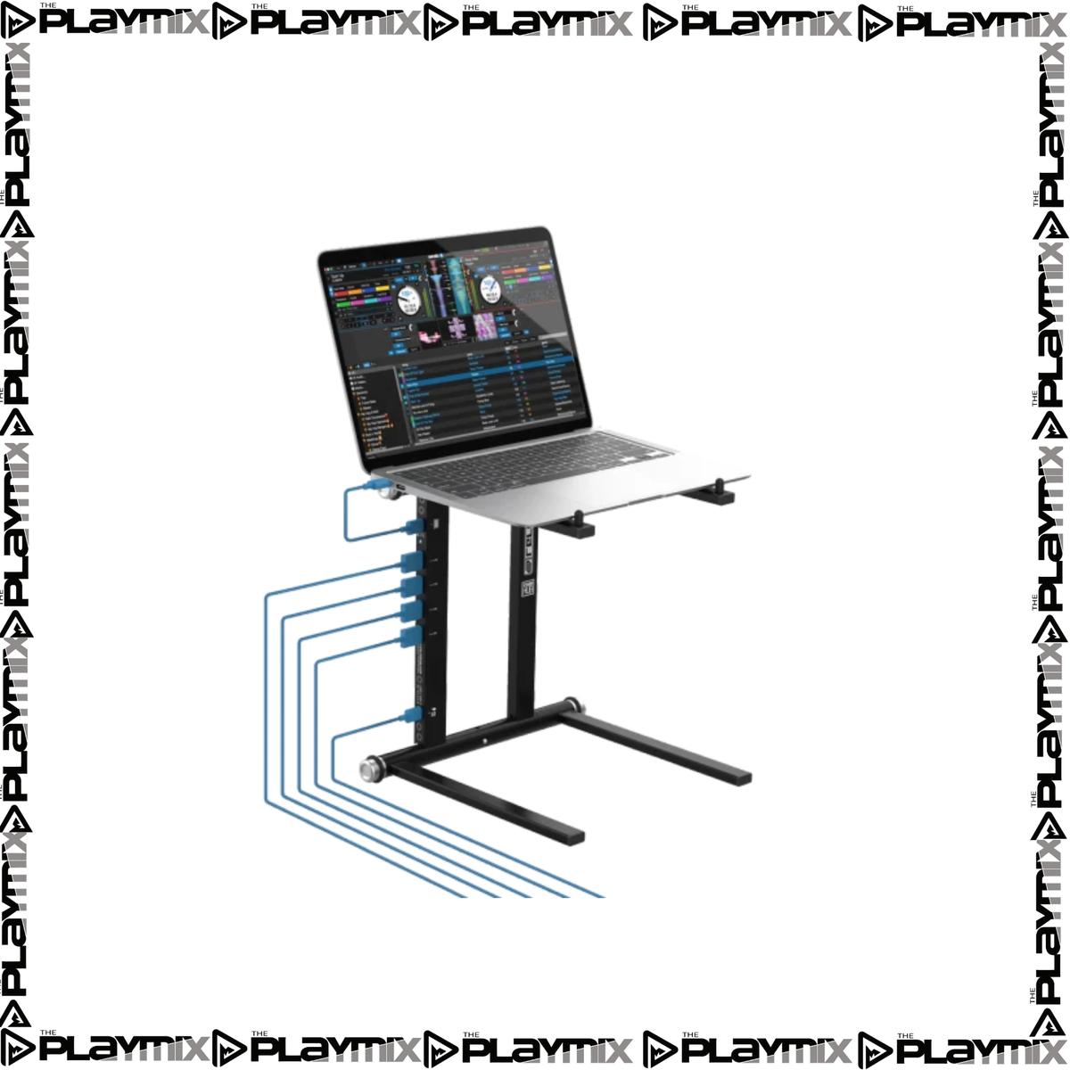 Reloop Stand Hub – Foldable DJ Laptop Stand with USB-C Hub
