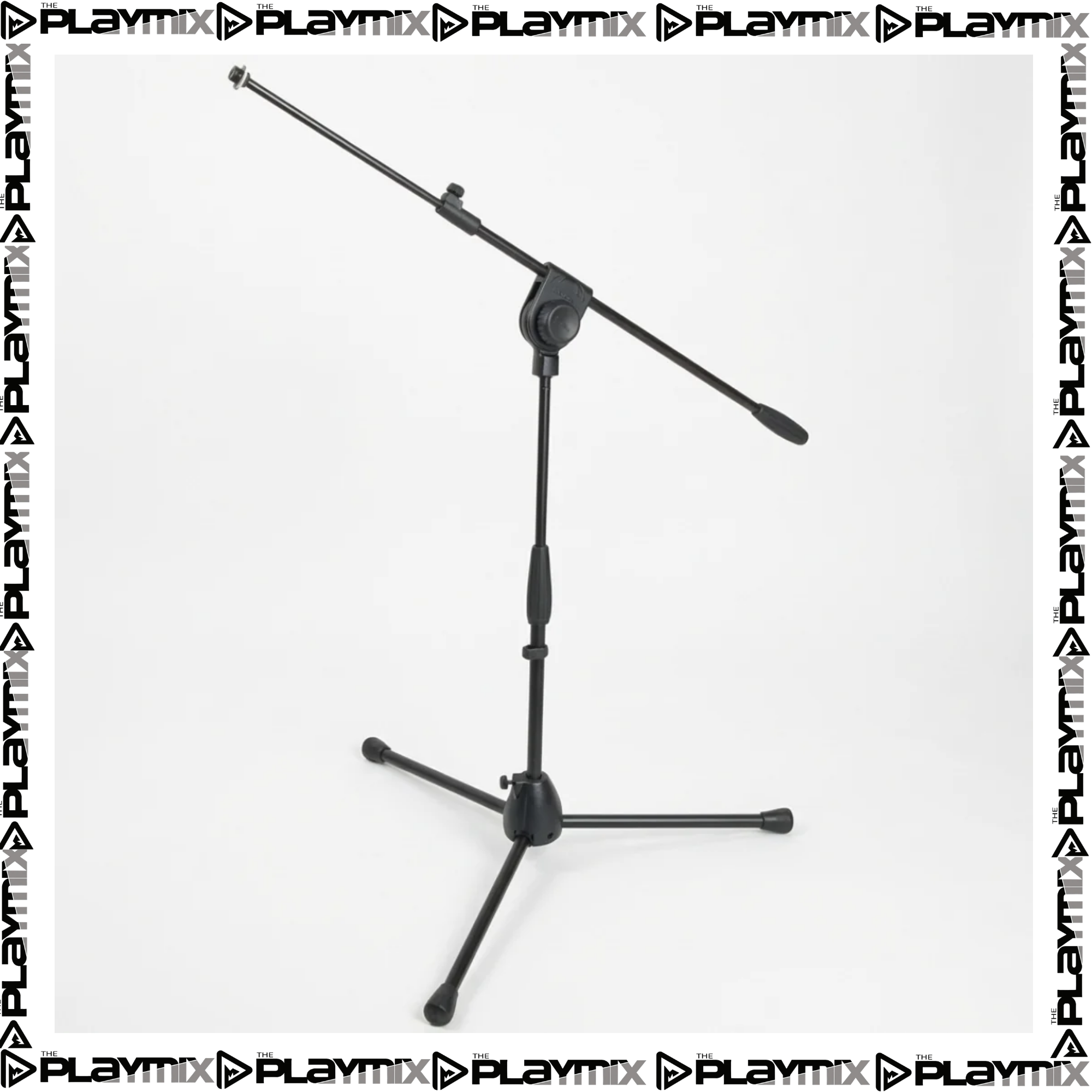 PROEL PRO281BK Microphone Stand – Professional Low Profile Boom Stand