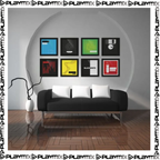 Glorious Vinyl Frame Set 7" – Wall Display Frames for 7-inch Records (Set of 3)