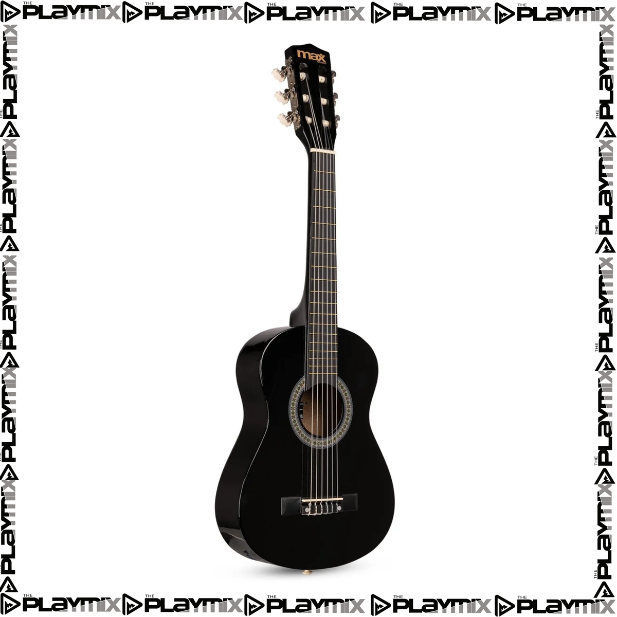 SoloArt Junior Guitar Pack 1/4 Classic Pack Black