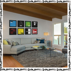 Glorious Vinyl Frame Set 7" – Wall Display Frames for 7-inch Records (Set of 3)