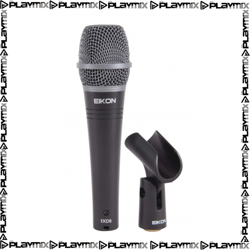 Eikon EKD8 Dynamic Vocal Microphone – Super-Cardioid