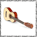 MAX SoloArt Kids Classical Guitar Kit 1/4 Natural – with Gig Bag, Tuner, Strap & Picks