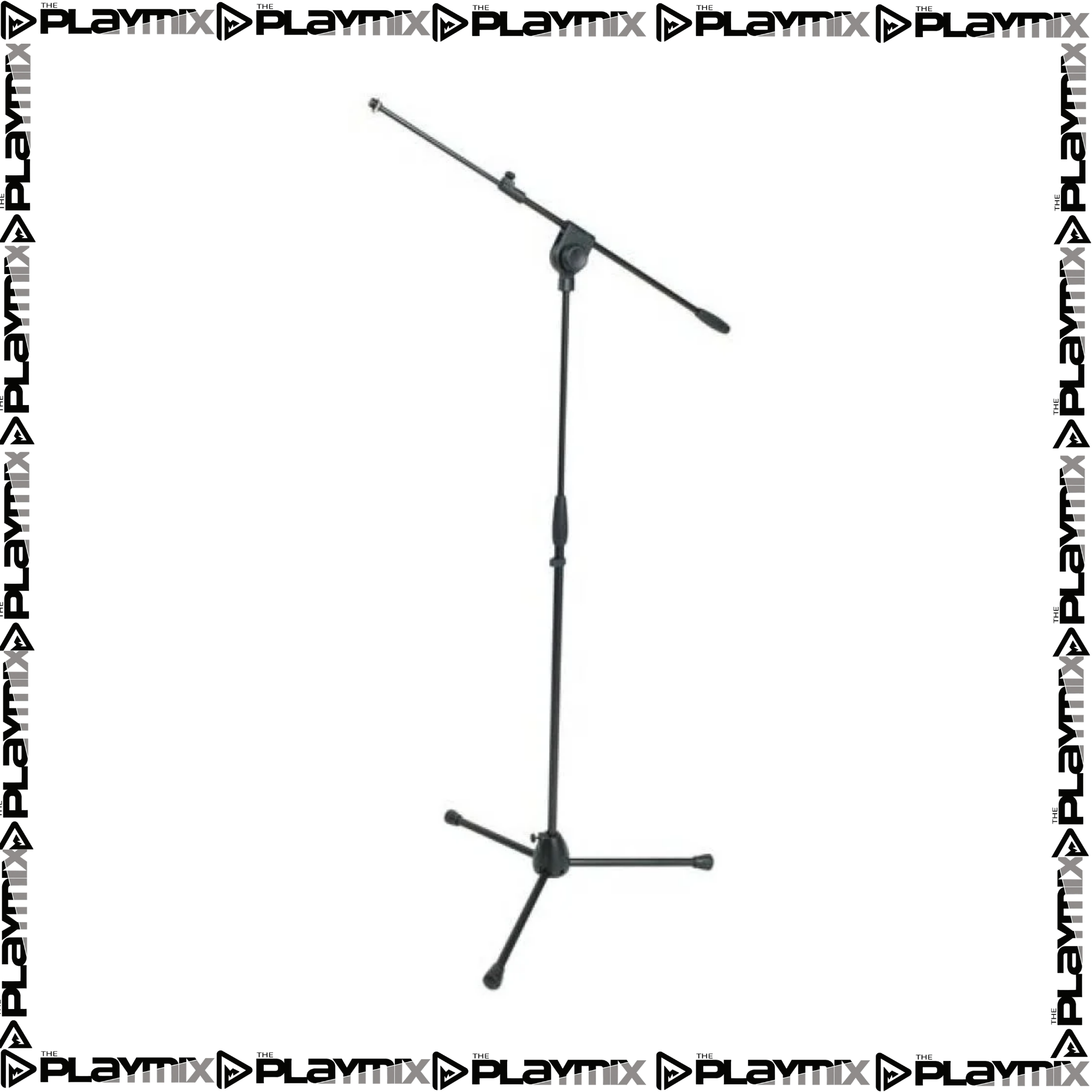 Proel PRO200BK Microphone Stand – Professional Tripod Boom Stand Heavy Duty