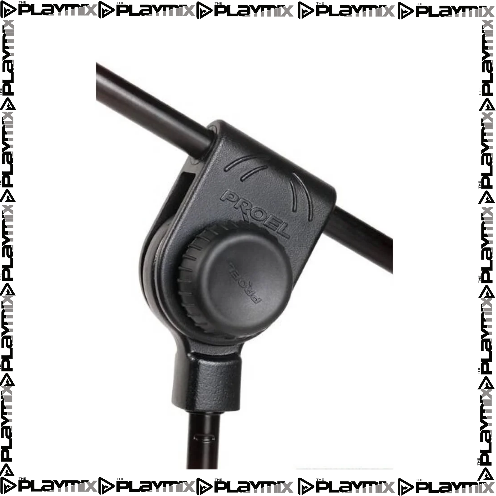 Proel PRO200BK Microphone Stand – Professional Tripod Boom Stand Heavy Duty