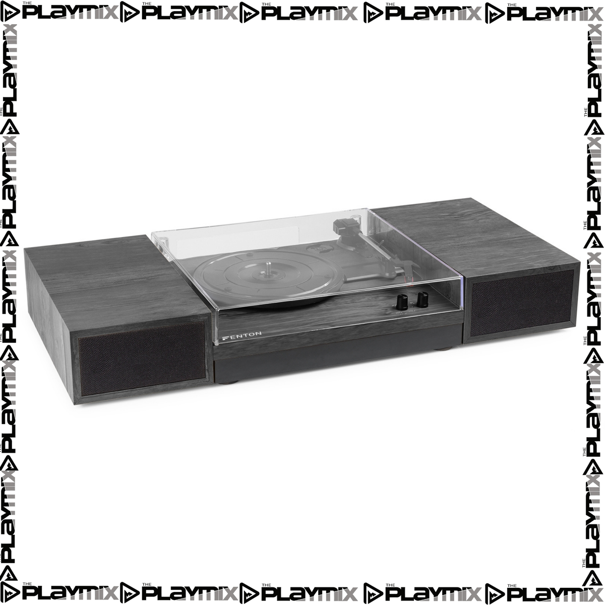 RP165B Record Player Set Black/Grey