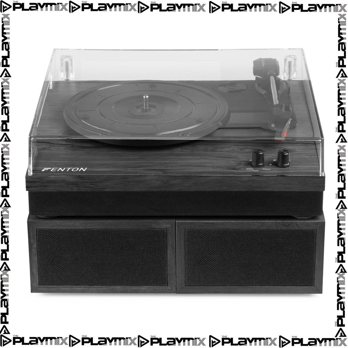 RP165B Record Player Set Black/Grey