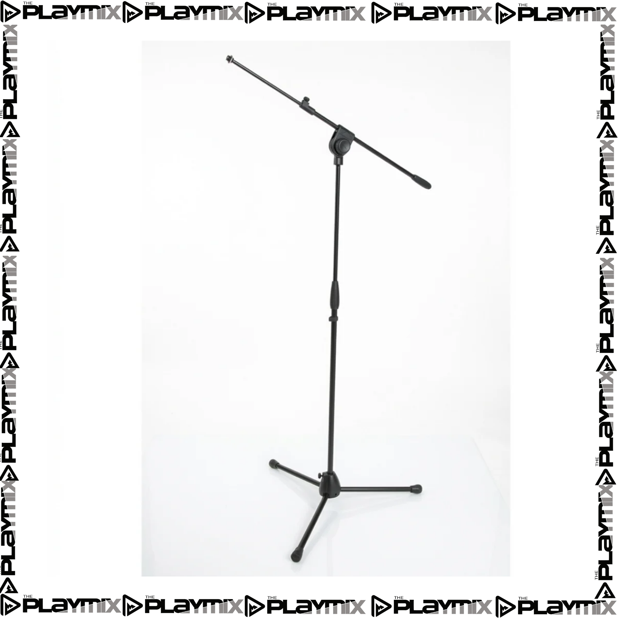 Proel PRO200BK Microphone Stand – Professional Tripod Boom Stand Heavy Duty