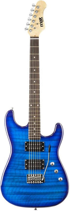 GigKit Electric Guitar Pack Quilted Style Dark Blue