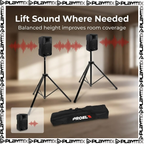 Proel FRE300KIT Speaker Stand Aluminium Kit with Air-Cushioned System