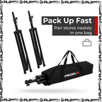 Proel FRE300KIT Speaker Stand Aluminium Kit with Air-Cushioned System