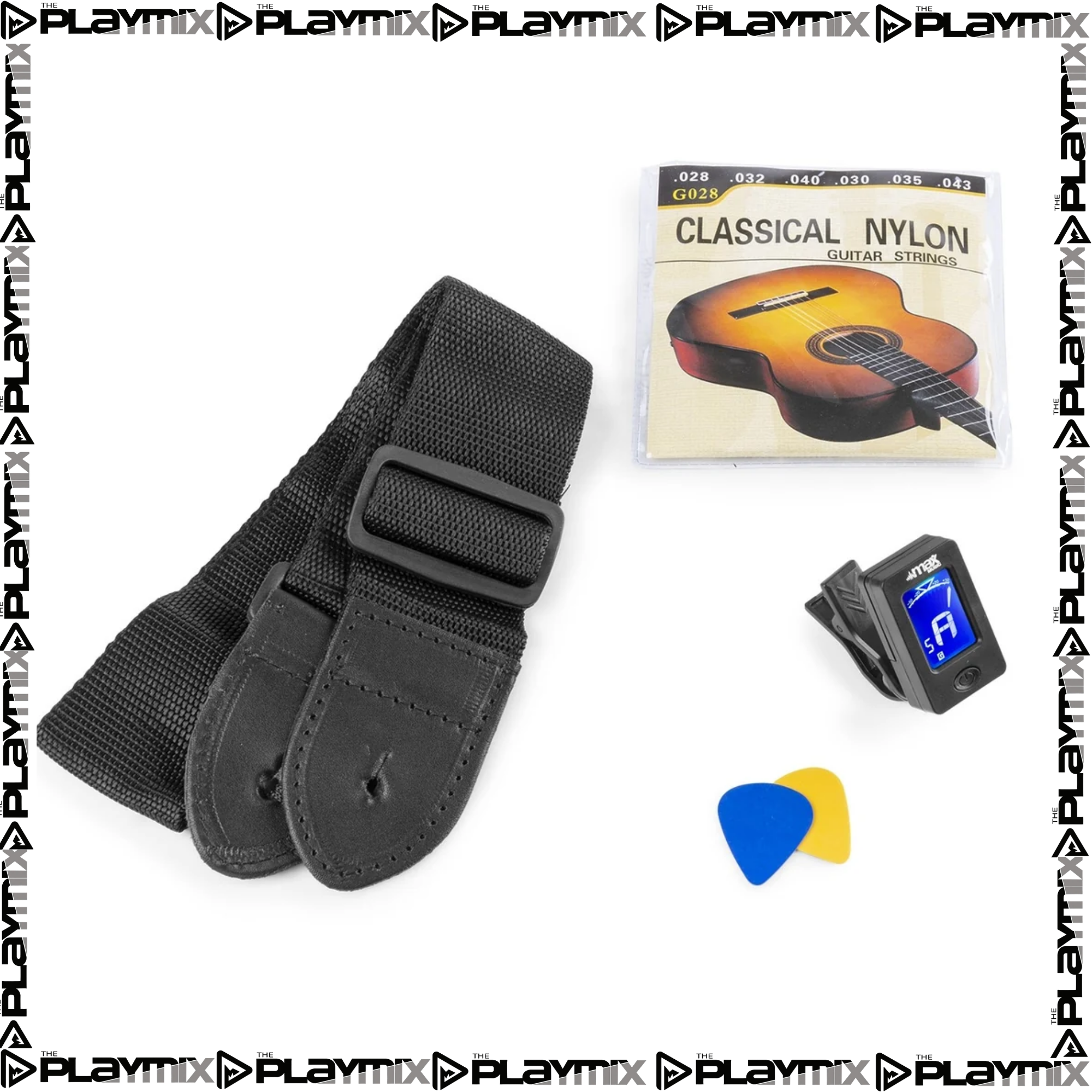 SoloArt Classic Guitar Pack Natural