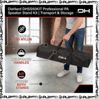 DieHard DHSS50KIT Speaker Stand Kit Professional PA (Set of 2)