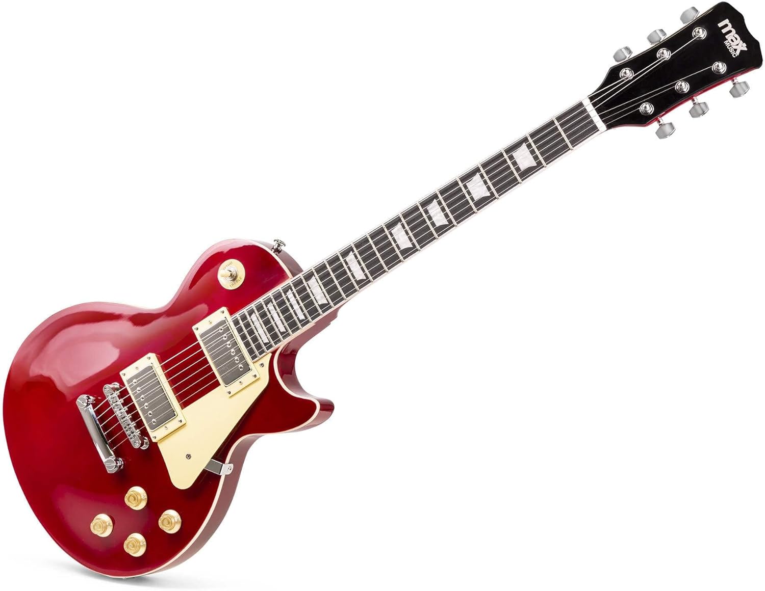 GigKit Electric Guitar Pack SC Style Dark Red