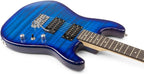 GigKit Electric Guitar Pack Quilted Style Dark Blue