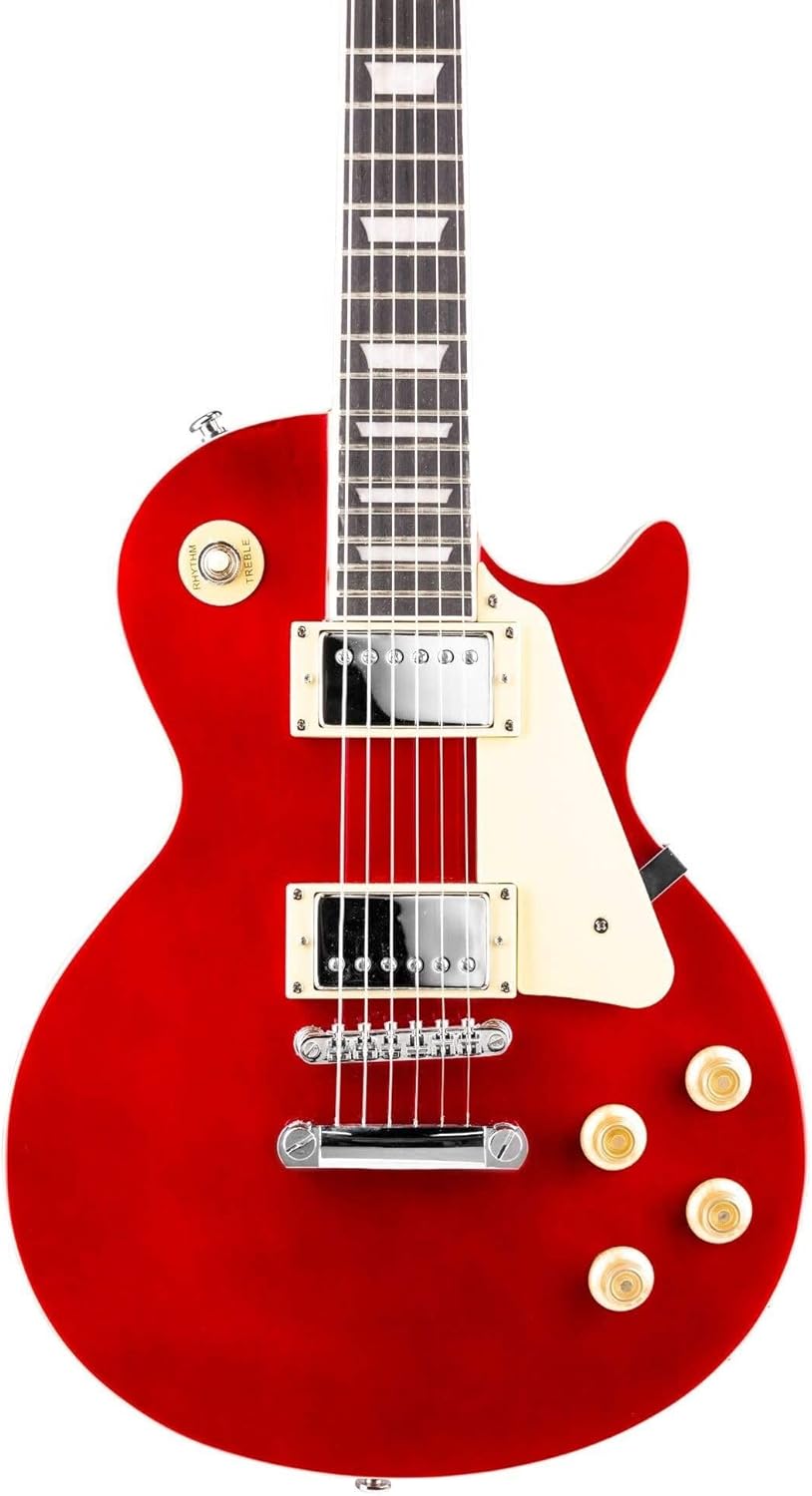 GigKit Electric Guitar Pack SC Style Dark Red