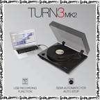Reloop Turn 3 MK2 HiFi Belt-Drive USB Turntable