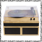 RP165L Record Player Set Light Wood