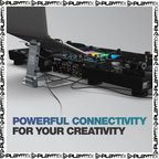 Reloop Stand Hub Pro – Aluminium DJ Laptop Stand with USB-C Hub