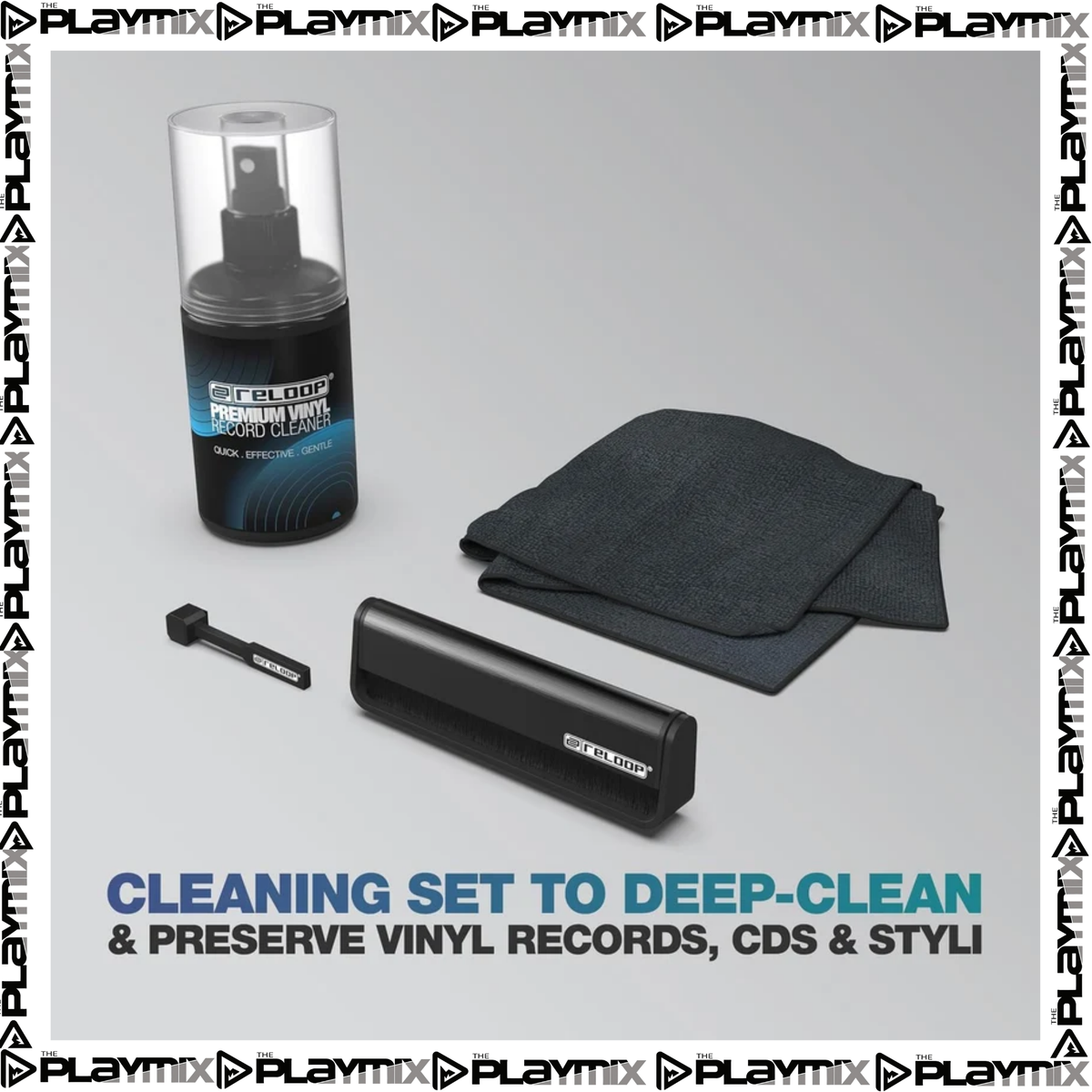 Reloop Vinyl & Stylus Cleaning Set – Record Care Kit