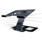 Reloop Stand Hub Pro DJ Laptop Stand with Integrated USB Hub