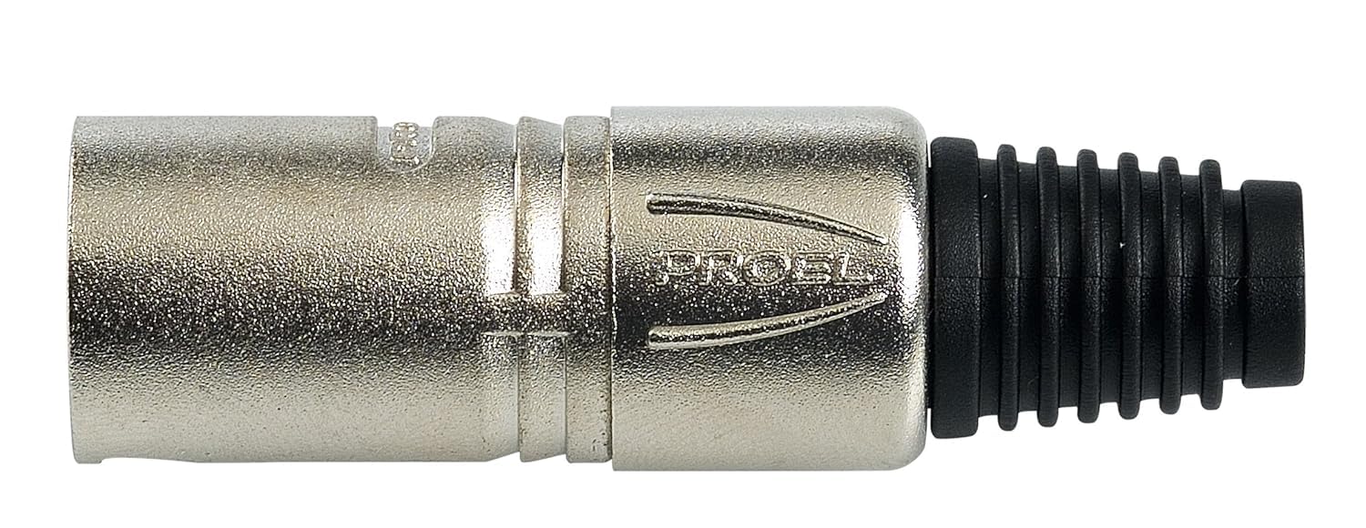 PROEL XLR3MVPRO Professional 3-Pin XLR Female Connector (Pack of 4)