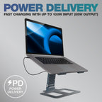 Reloop Stand Hub Pro DJ Laptop Stand with Integrated USB Hub