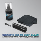 Reloop Premium Vinyl & Stylus Cleaning Set – Complete Record Care Kit