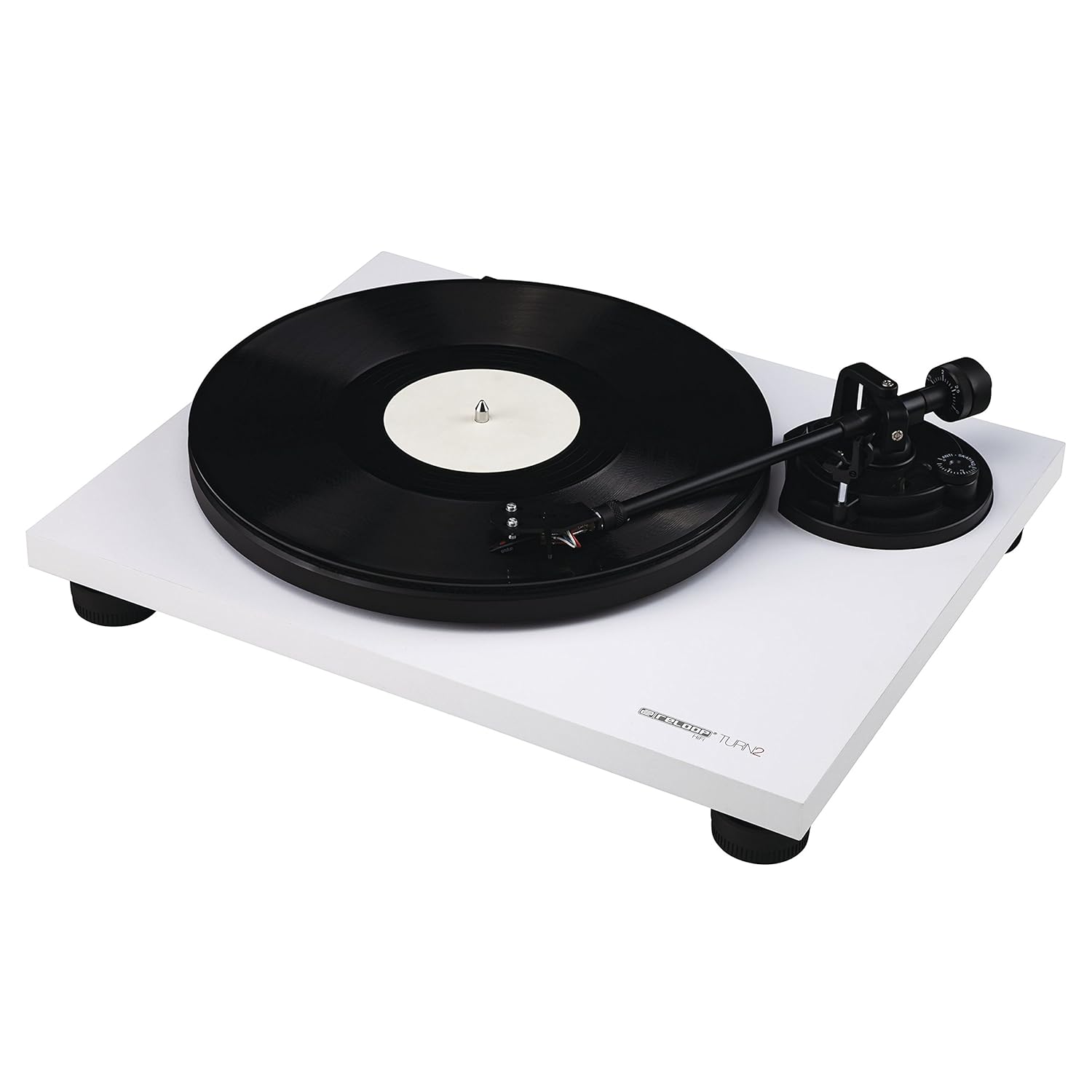 Reloop HiFi TURN2 White Belt-Drive Turntable