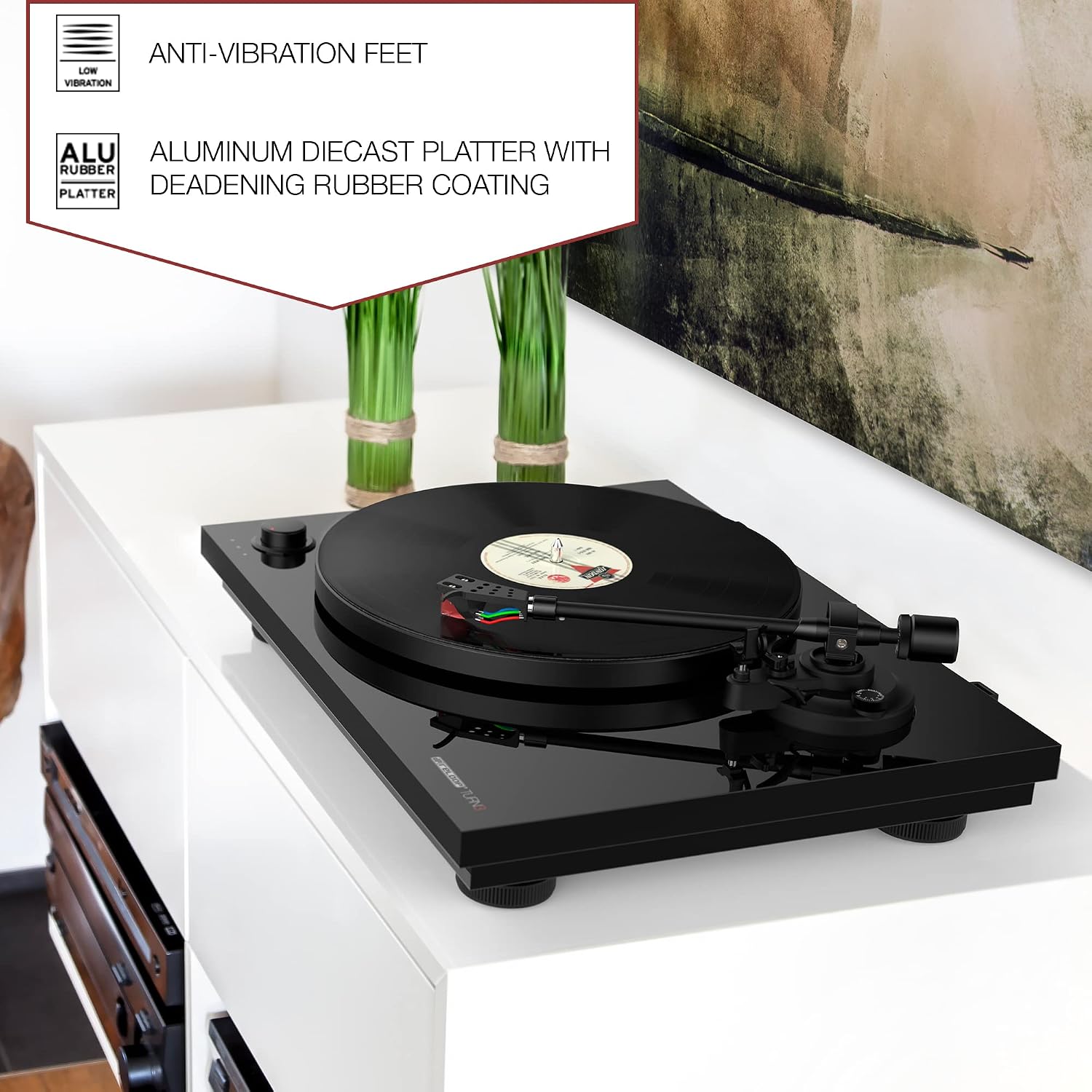 Reloop Turn 3 MK2 HiFi Belt-Drive USB Turntable