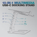 Reloop Stand Hub Pro DJ Laptop Stand with Integrated USB Hub