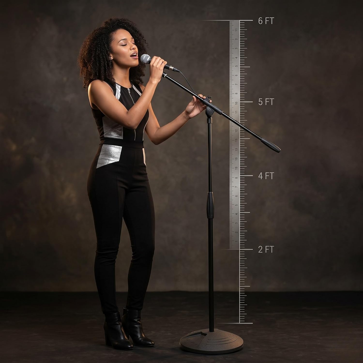 Proel DST140BK Microphone Stand