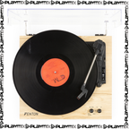 RP165L Record Player Set Light Wood