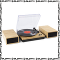 RP165L Record Player Set Light Wood