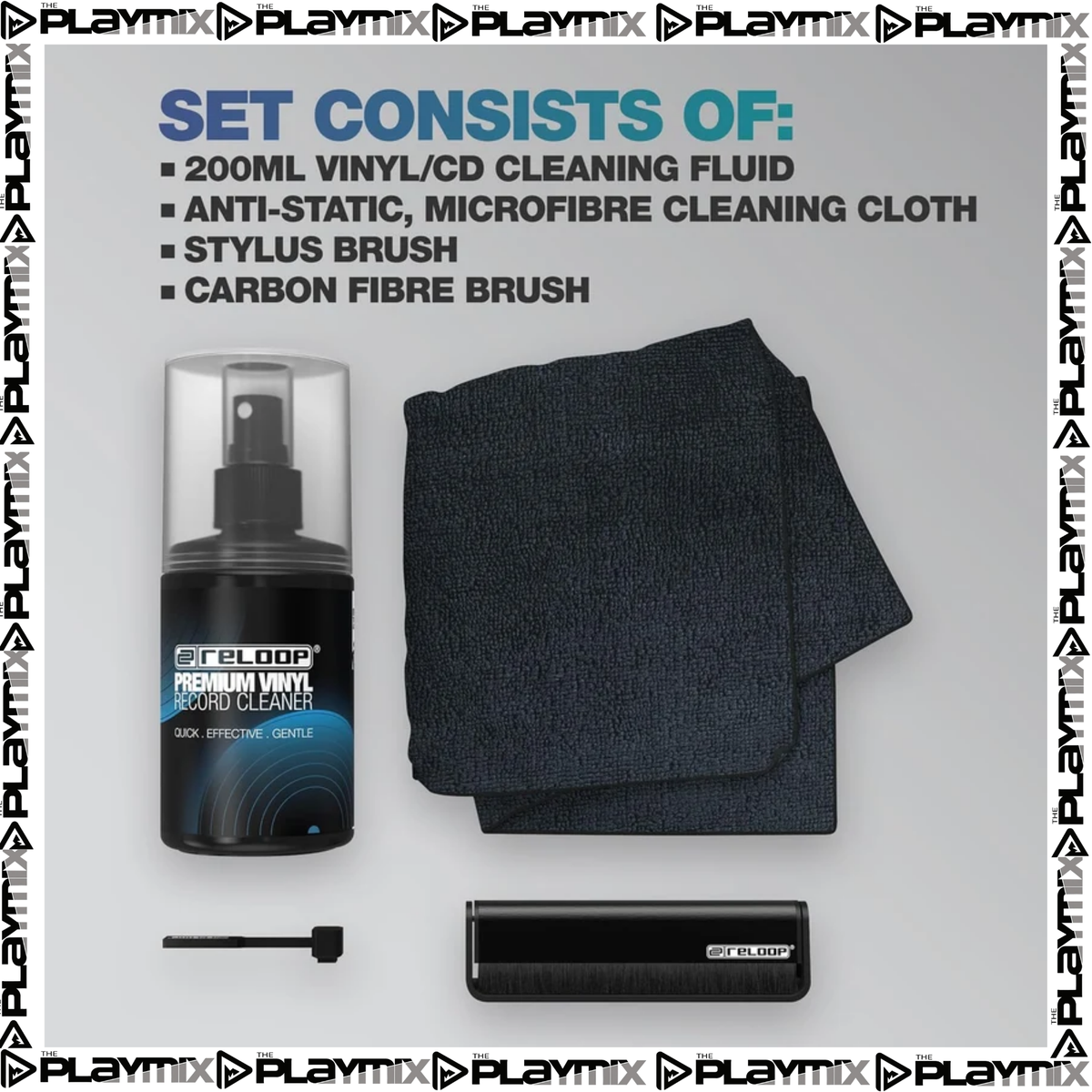 Reloop Vinyl & Stylus Cleaning Set – Record Care Kit