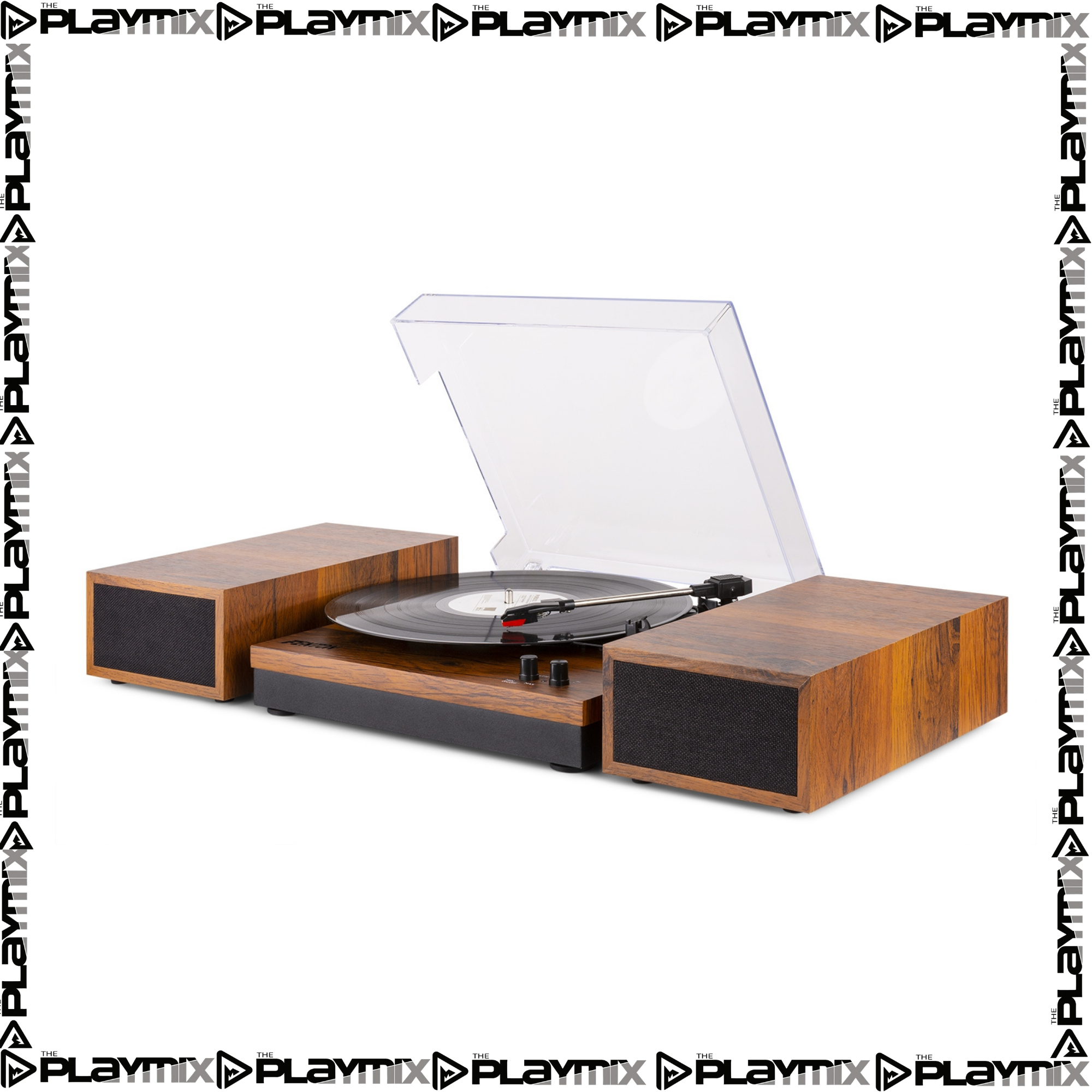 RP165 Record Player Set Wood