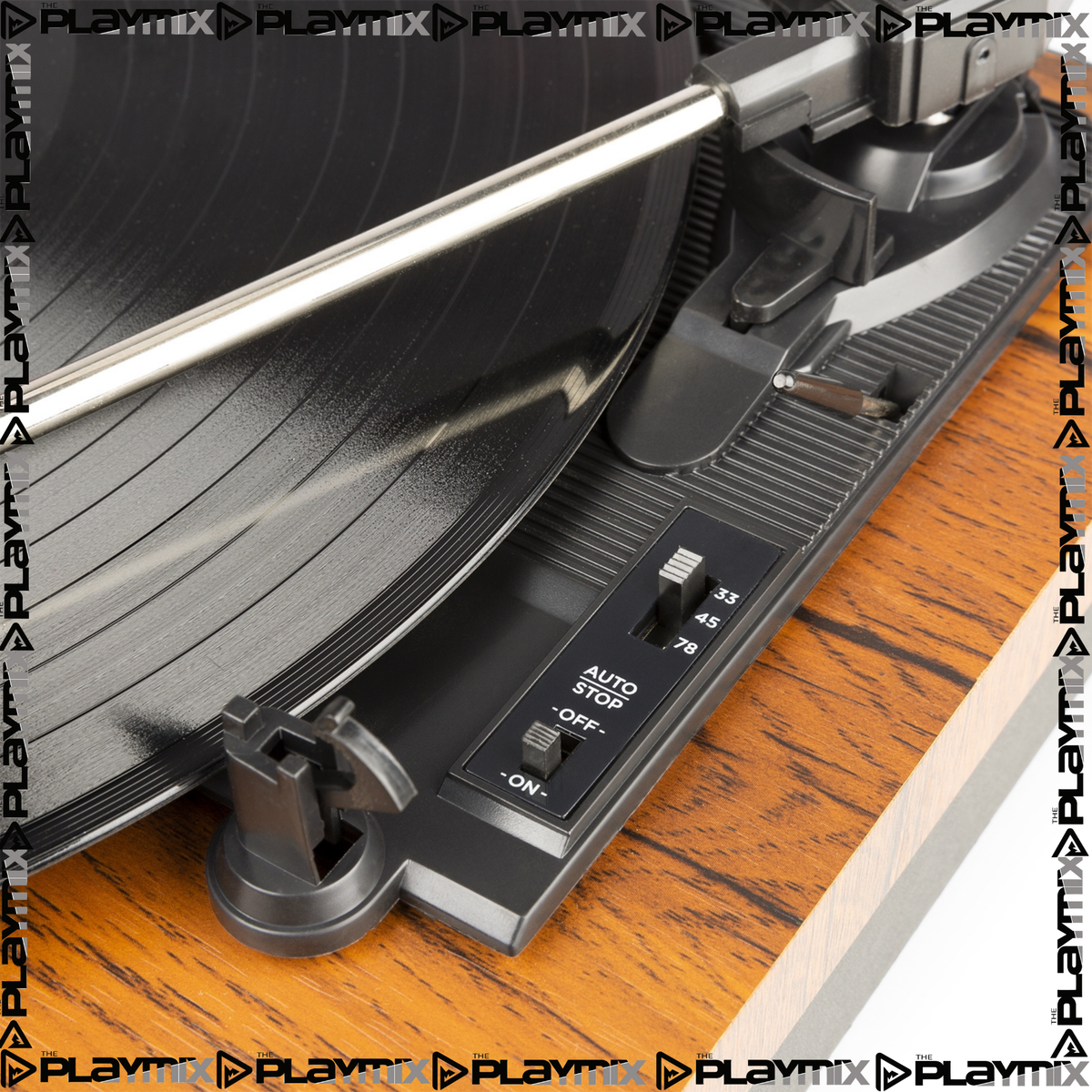 RP165 Record Player Set Wood