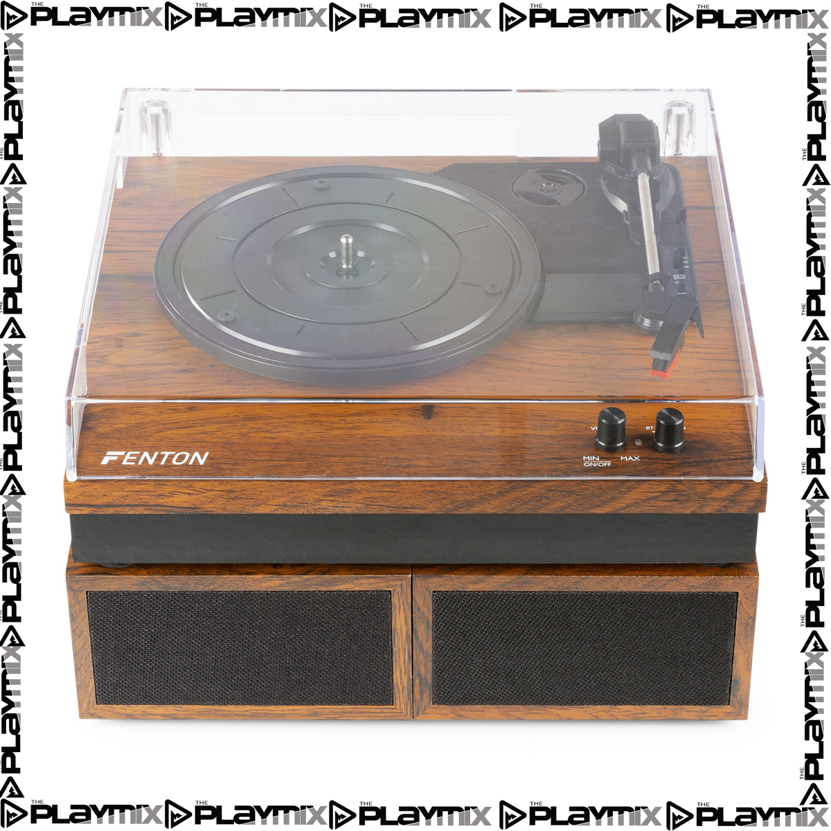 RP165 Record Player Set Wood