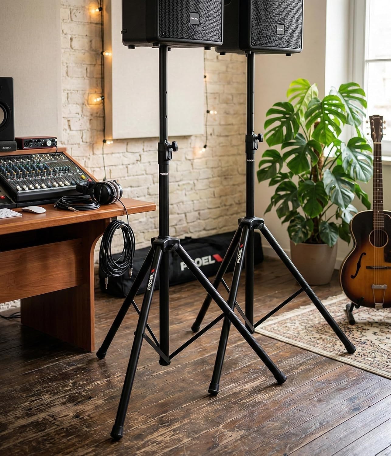 Proel FRE300KIT Aluminium Speaker Stand Kit with Air-Cushioned System