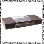 Fenton RP165D Record Player Set with Speakers – Bluetooth, Dark Wood