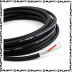 PROEL HPC80 Microphone Cable – Noiseless Low Capacitance Pro Audio Cable (100m Roll)