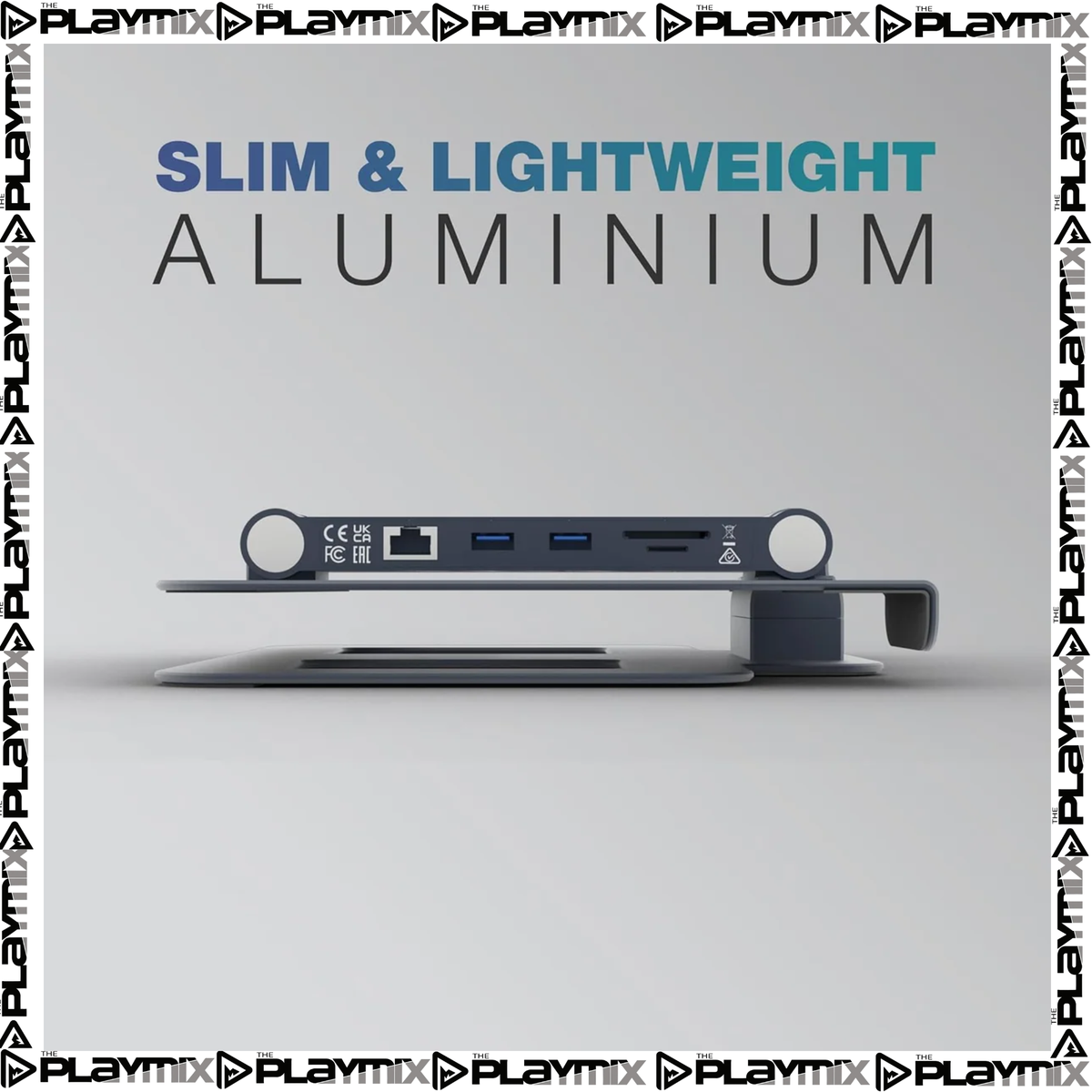 Reloop Stand Hub Pro – Aluminium DJ Laptop Stand with USB-C Hub
